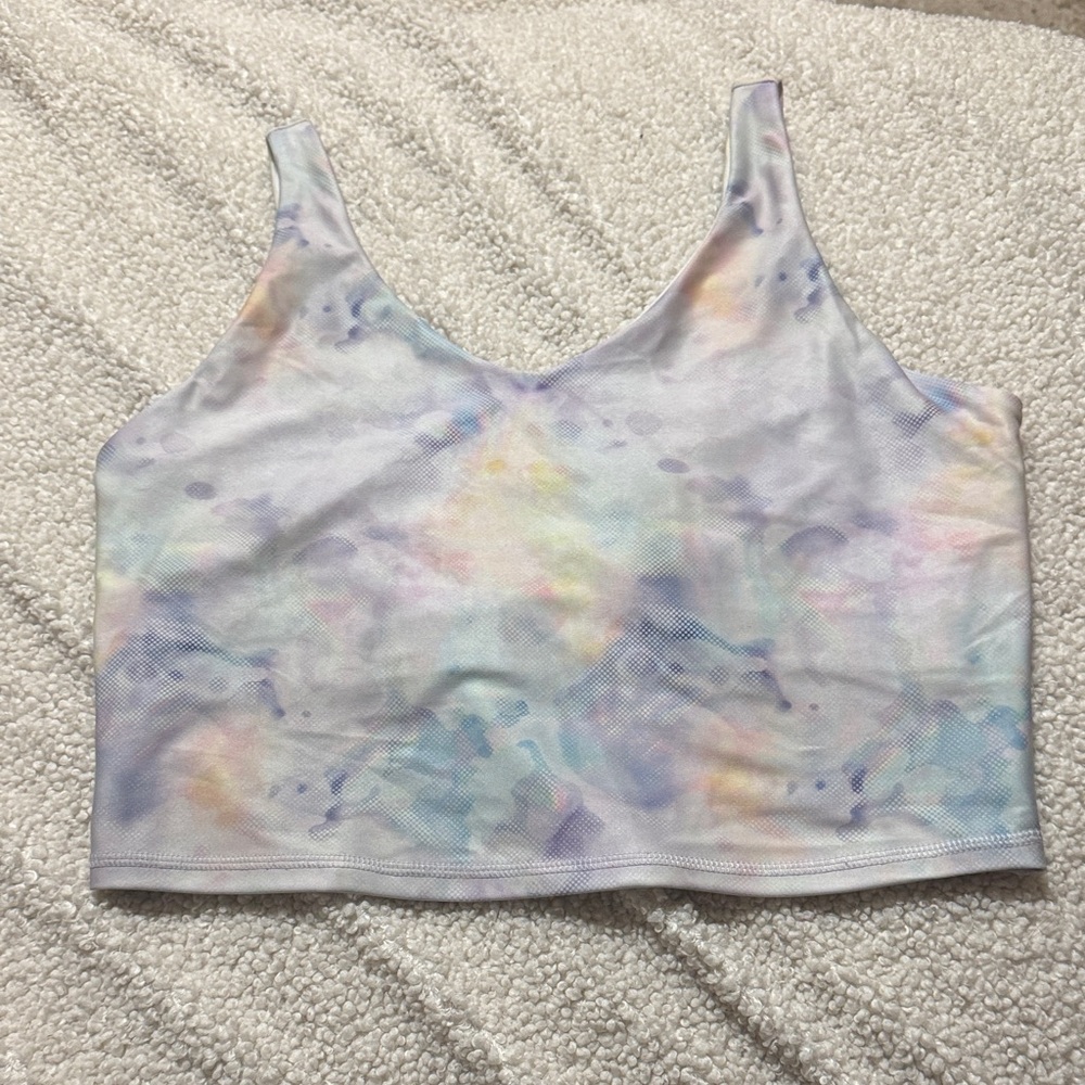 Joe Fresh Pastel Tie-Dye Crop Top